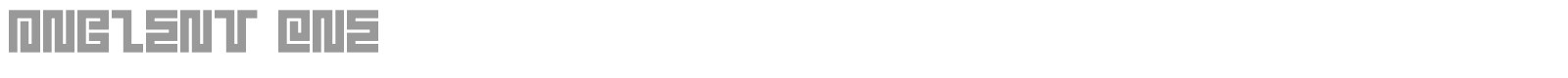 Ancient One font preview